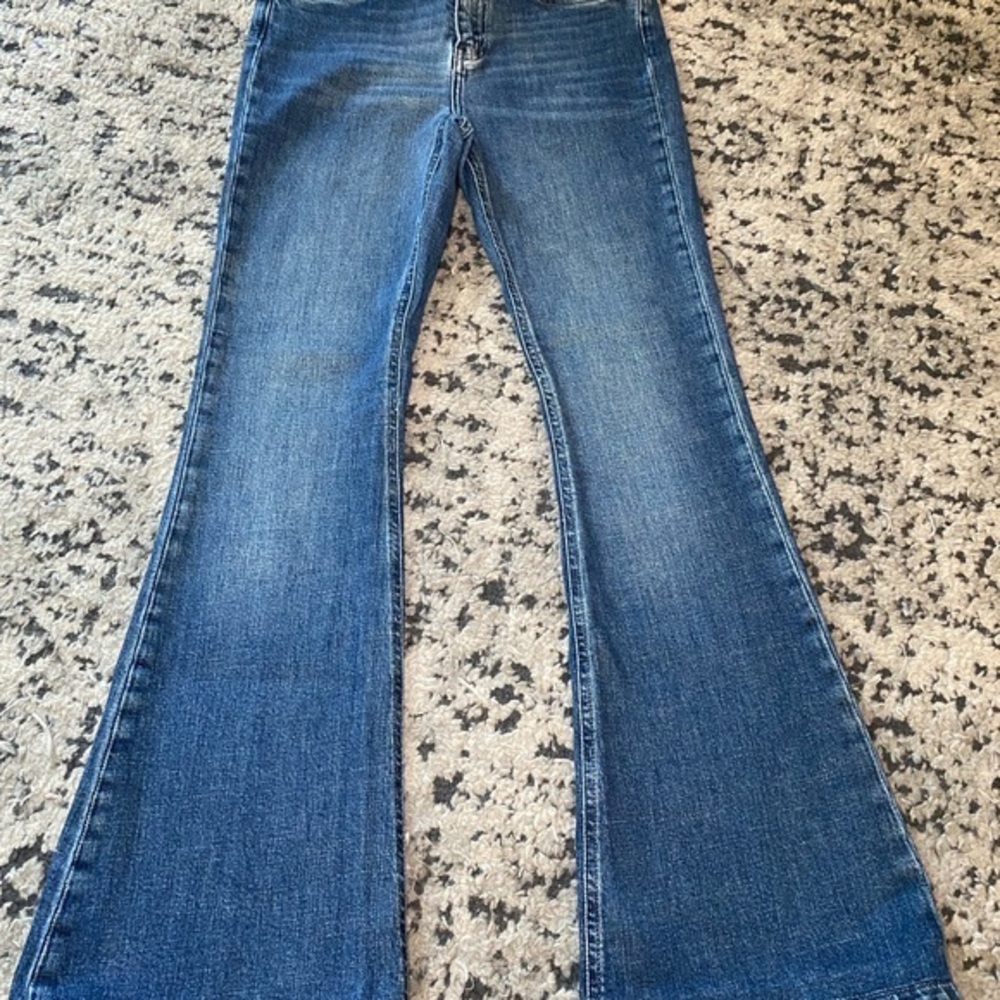 Y2K‎ Boho Chic Women's Flare Jeans Size 28